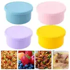 Bento Box Lunch Container Food Grade Silicone Sandwich 700ml for Kids Adults