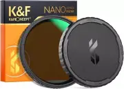 K&F Concept 82mm Variable ND2-32 Adjustable Neutral Density Lens Filter with Cap