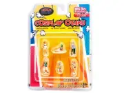 "COSPLAY OTAKU" 6 PC DIECAST FIGURE SET FOR 1/64 SCALE BY AMERICAN DIORAMA 76510