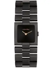 [Calvin Klein] Meridian Ionic Plated Steel Watch in Black