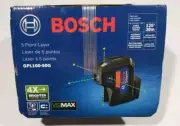 Bosch GPL100-50G 125-ft. Green-Beam Five-Point Self-Leveling Alignment Laser