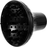 FOMIYES Large Hair Diffuser Tool for Hair Dryers Airflow Attachment High Temperature Resistant Fits Nozzle Black