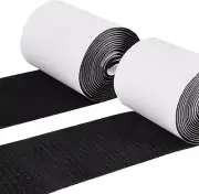 4 Inch X 9 Feet Hook and Loop Tape for Couch Cushions, Strips with Adhesive, Nyl