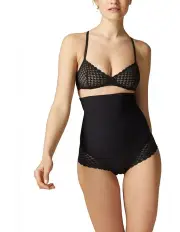 [Simone Perele] Subtile High Waisted Shapewear Brief in Black