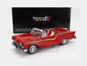 1:18 SUNSTAR Ford Usa Fairlane 500 Skyliner Cabriolet Open 1957 Flame Red SS1347