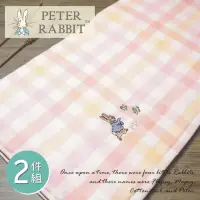 在飛比找momo購物網優惠-【PETER RABBIT 比得兔】比得兔 紗布無捻精繡大浴