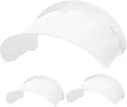 ARTIBETTER 3pcs Camera Rain Cover Outdoor Camera Sun Shade Cap Protective Roof for Outdoor Use Lightweight Material Shield Against Debris and Sunlight