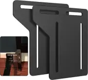 2 PCS Bed Frame Brackets Adapter for Headboard Extra 2Pcs Hooks