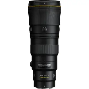 Nikon Nikkor Z 600mm F6.3 VR S 輕量化超長焦望遠鏡頭 國祥公司貨 現貨 兆華國際