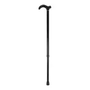 Aluminium Alloy Ultralight Walking Stick Adjustable Walking Cane For Elderly Black