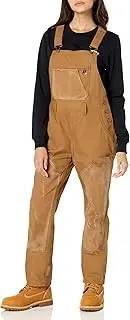 [Dickies] Womens Women’s Relaxed Fit Waxed Canvas Bib