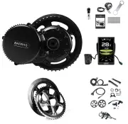 [EU DIRECT] BAFANG BBS02B 36V 500W Mid-Motor Conversion Kit Electric Bike Kits with C010 Display Screen 36/42/44/52T Cha