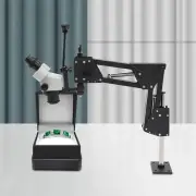 Jewelry Micro-Inlay Machine Jewelry Microscope Stand with Microscope Zoom 7X-45X