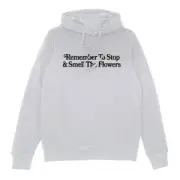 Steven Rhodes Smell The Flowers Hoodie - White