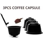Espresso Filter Cup Safe to Use Coffee Capsule Reusable Capsules with Fine Mesh