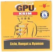Cap Lang GPU Krim Urut Liniment Cream, 150 Gram (1 jar)