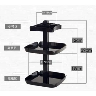 韓式創意旋轉diy桌面化妝品收納盒多功能家用整理盒