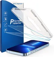 Easy-Install Tempered Glass Screen Protector for iPhone 14 Pro Max - 2PCS