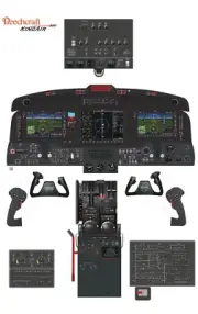 Beechcraft King Air 300 G1000 Cockpit Poster 24"x36"