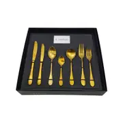Soho Cutlery 56 Piece Set Gold