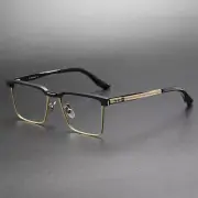 Premium Eyeglasses Readers Men 56mm Titanium Browline Reading Glasses +0.5~6.0