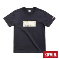 在飛比找Yahoo奇摩購物中心優惠-EDWIN 加大碼 迷彩BOX短袖T恤-男-黑色
