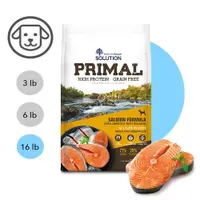 在飛比找ETMall東森購物網優惠-耐吉斯 源野高蛋白-無穀全齡犬鮭魚配方16磅(7.2kg) 