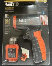 Klein Tools IR1KIT Infrared Thermometer and GFCI Receptacle Tester Kit