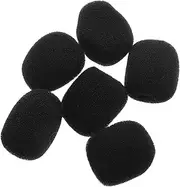 CATIEBYE 6Pcs Mini Windscreen Covers for Lavalier Microphones for Headset Mics Excellent Wind Protection for Interviews Recordings Durable Design