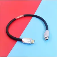 在飛比找ETMall東森購物網優惠-發燒級HIFI鍍銀hdmi IIS線適用于連接歌詩德享聲I2