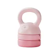 NNETM Adjustable Weight Kettlebell - 12lb Versatile Fitness Essential(Pink)