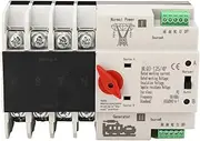 4P Dual Power Auto Transfer Switch Quick Switching Control Switch PC AC 110V 80A.