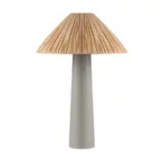 [James Lane] Marki Ceramic Table Lamp Natural