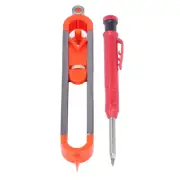 Contour Gauge Pencil Scribe Tool Woodworking Edge Corner Measuring Outline Dupli