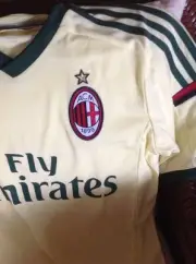 AC Milan Soccer 3rd Jersey Adidas Serie A Calcio NWT SIZE S Men