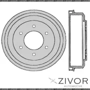 2x Brake Drums For MITSUBISHI TRITON MK 6G72 V6 MPFI 2000 - 2006