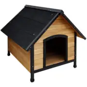 i.Pet Dog Kennel Extra Large Wooden Outdoor House Pet Puppy House XL Crate Cabin