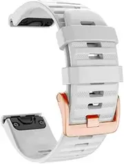 [TIOYW] 20mm Silicone Watchband for Garmin Fenix 5S 6S 7S Descent Mk2S D2 Delta S Instinct 2S Smart watch Wrist Strap Waterproof Easyfit