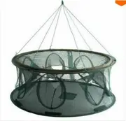 Shrimp Crab Fishing Net Minnow Fish Drop Pot Crayfish Bait Cage Crawfish Trap