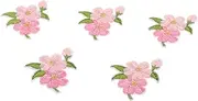 DOITOOL 20Pcs Flower DIY Patches for Clothing Repair Embroidery Appliques Craft Sewing Patches for Jackets Hats and More Decorative Textile Patches