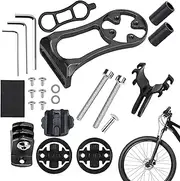 Bicycles Computer Mount,Out Front Sturdy Aluminum Alloy Handlebar Mount - Lightweight Cycling Supplies, Multifunctional Bracket for GPS Computer, Bicycles Headlight