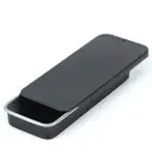 Portable Tin Box Mini Iron Slide Cover Storage Jewelry Pill Cases Container X❤F