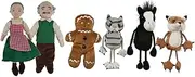 The Puppet Company - The Gingerbread Man Story Finger Puppet Set