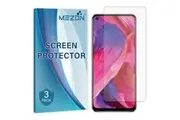 [Set of 3] OPPO A74 5G Ultra Clear Screen Protector Film by MEZON Case Friendly, Shock Absorption (OPPO A74 5G, Clear)