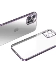 Purple For iPhone 13 12 11 Pro Max Case Thin Matte Ultra Slim Shockproof Clear Cover