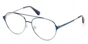 Max & Co. MO5099 092 Women’s Glasses Blue Size 55 - Private Health Rebate - Blue Light Block Available