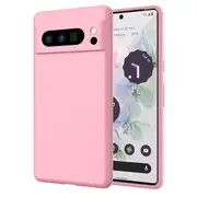 ZUSLAB Google Pixel 8 Pro Case Nano Silicone Shockproof Gel Rubber Bumper Protective Cover (2023) - Pink