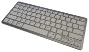 Wireless Bluetooth Keyboard Ipad, Iphone, Win, Mac, Linux White Silver BK3001