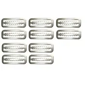10Pcs Scuba Diving Weight Belt Slide Keeper Webbing Harness Belt Retainer4535
