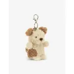 現貨 英國 JELLYCAT LITTLE PUP WOVEN BAG CHARM 小熊吊飾鑰匙圈 17CM